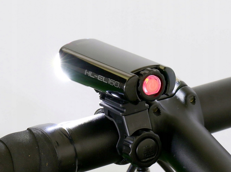 Lampa rowerowa przednia CatEye HL-EL160, czarna Rodzaj przednie