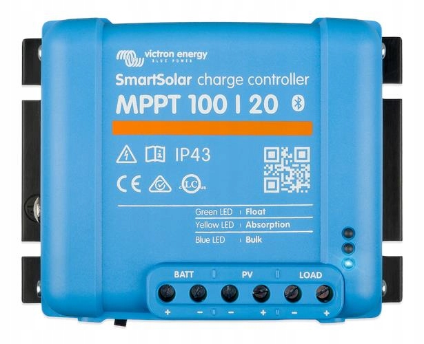 SCC110020160R - Контроллер энергии VICTRON Smart Solar MPPT 100/20