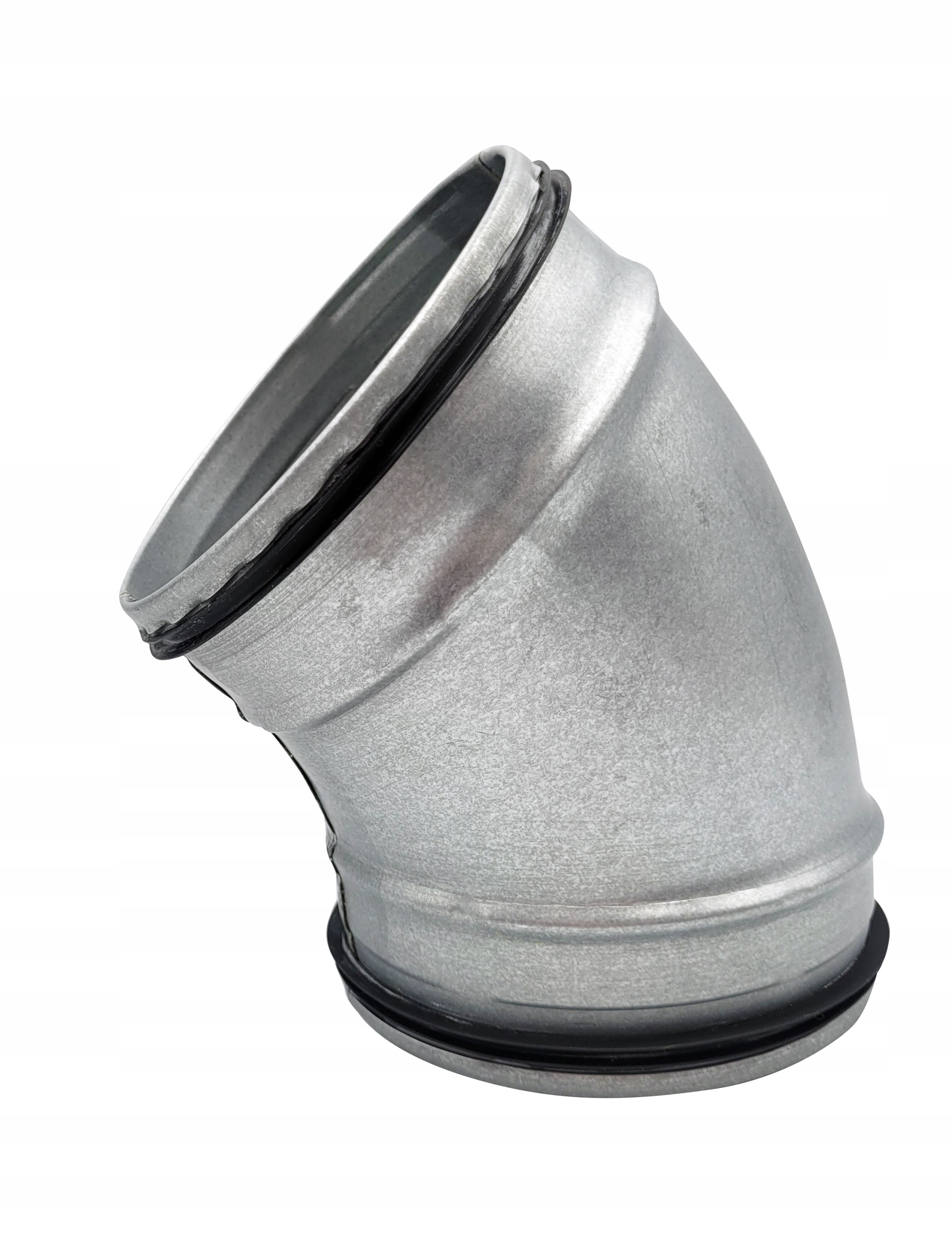 

Kolano tłoczone spiro fi 160 mm 45 z uszczelką