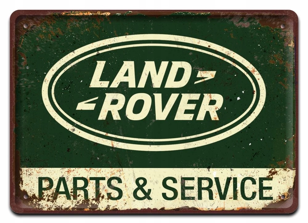 Land Rover Metalowy Szyld Plakat Retro #08246