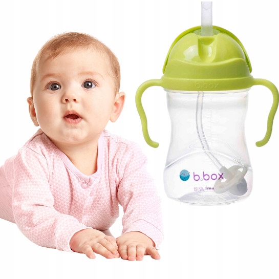 

Bidon ze słomką, 240 ml, ananasowy, b.box