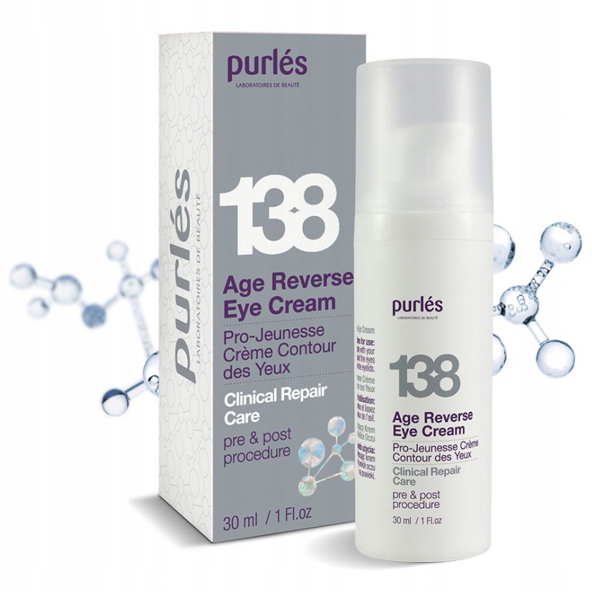 Purlés 138 Age Reverse Eye Cream odmładzający krem pod oczy 30 ml