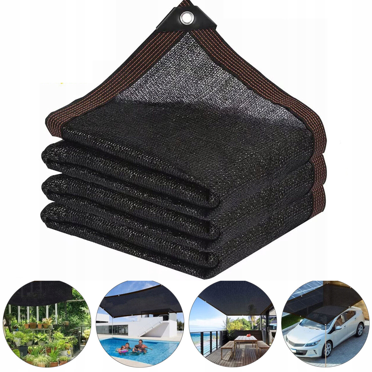 2X3M SIATKA CIENIUJĄCA OSŁONA PRZECIWSŁONECZNA DO OGRODU, PERGOLI, ROŚLIN Rodzaj markiza