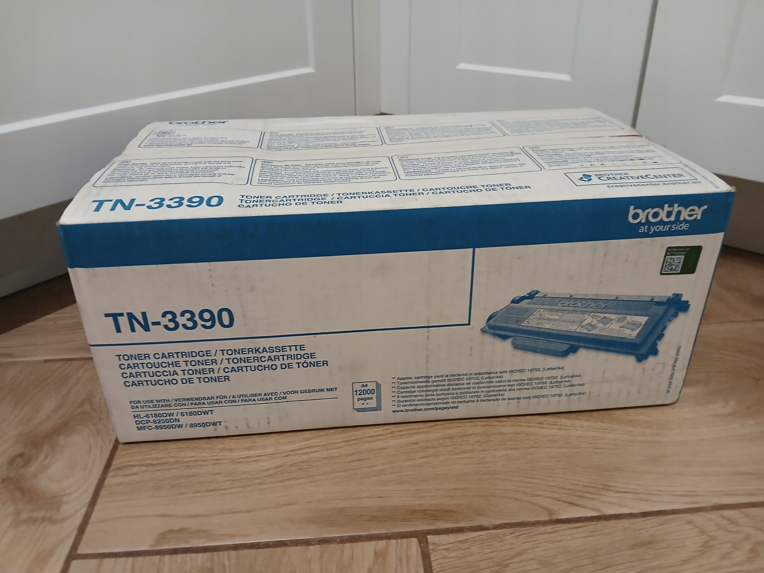 Toner Brother TN-3390 čierny Originál HL-6180DW DCP-8250DN