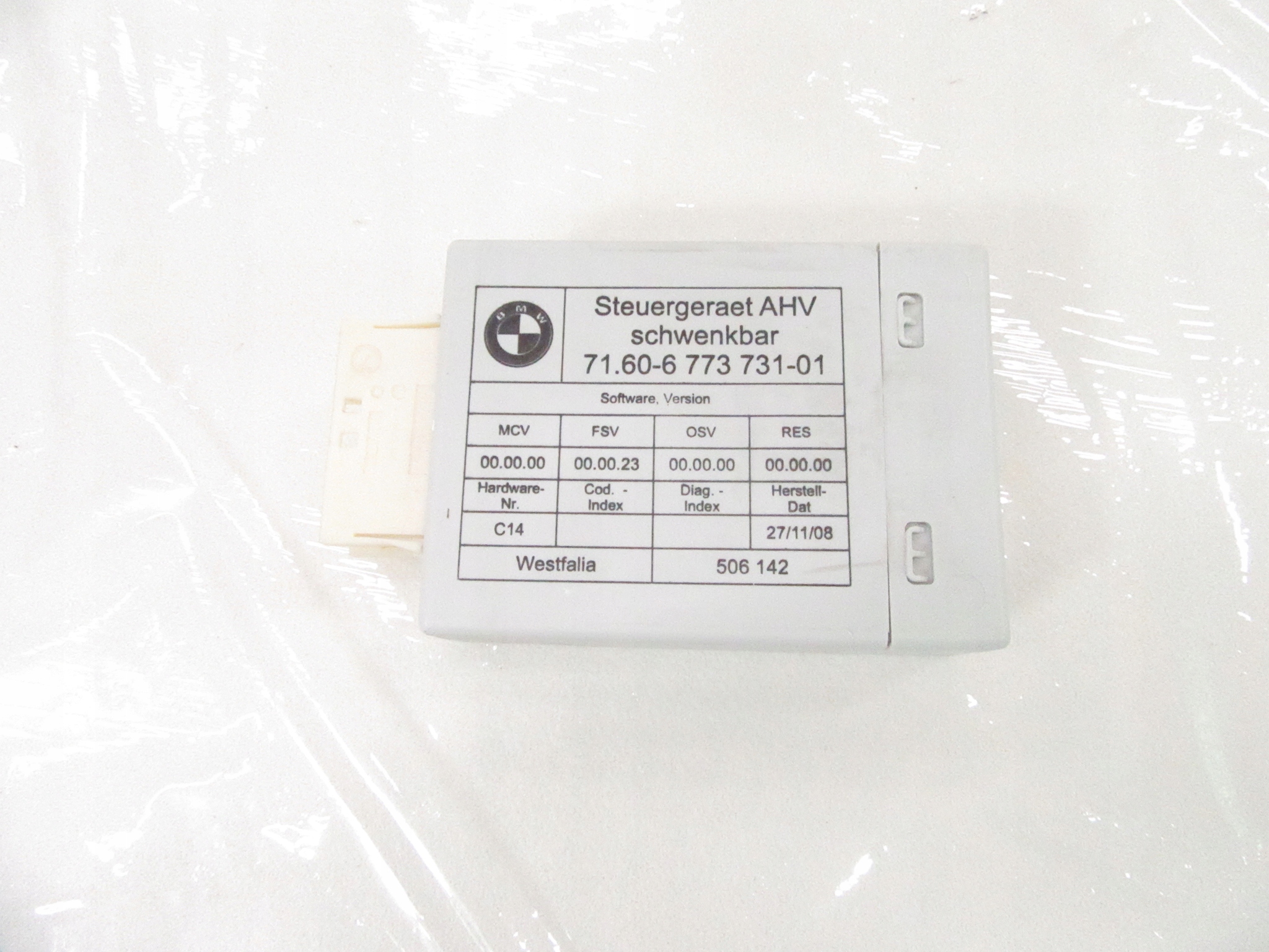Module haka przyczepy BMW 3 E90 E91 E92 E93 6773731