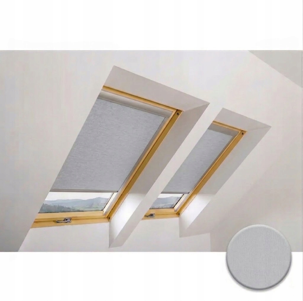 Zatemňujúca roleta na strešné okno Fakro Popolavá ARF/055 94x160 cm