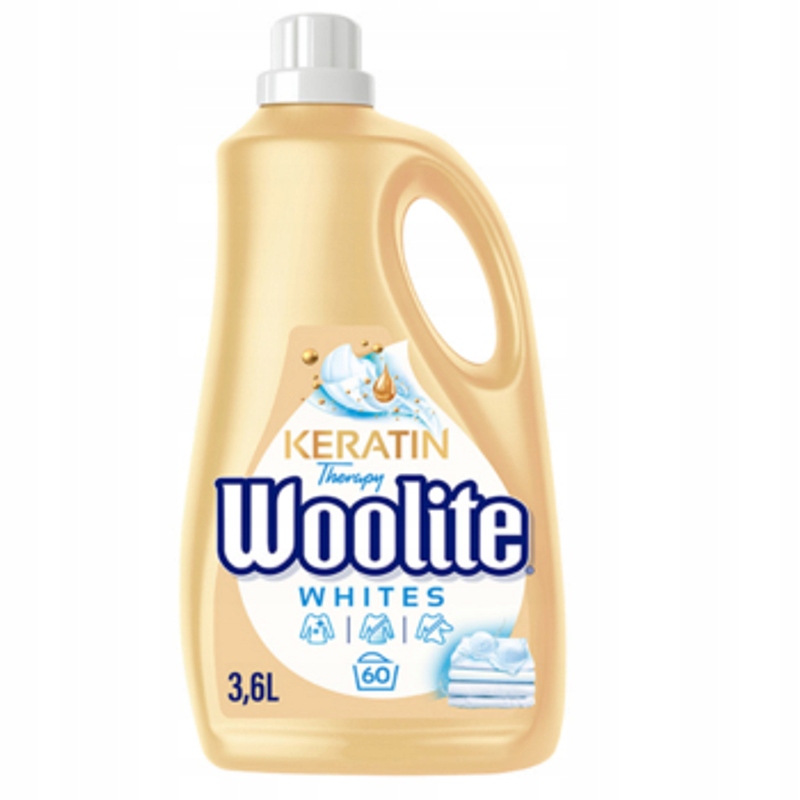 Levně Woolite Tekutý prací prostředek White 3,6 l (60 praní)