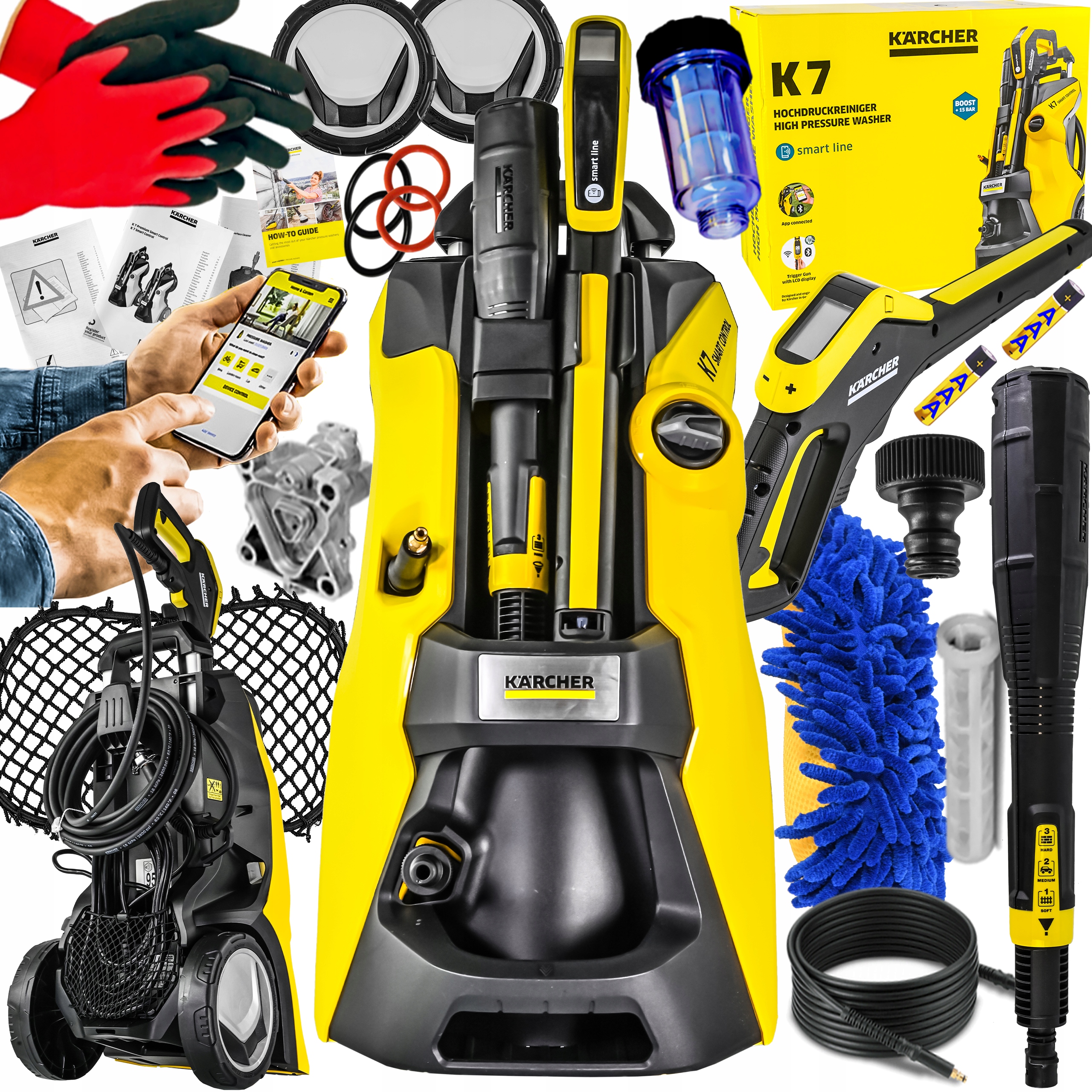 Мийка високого тиску KARCHER K7 SMART CONTROL BT XXXL