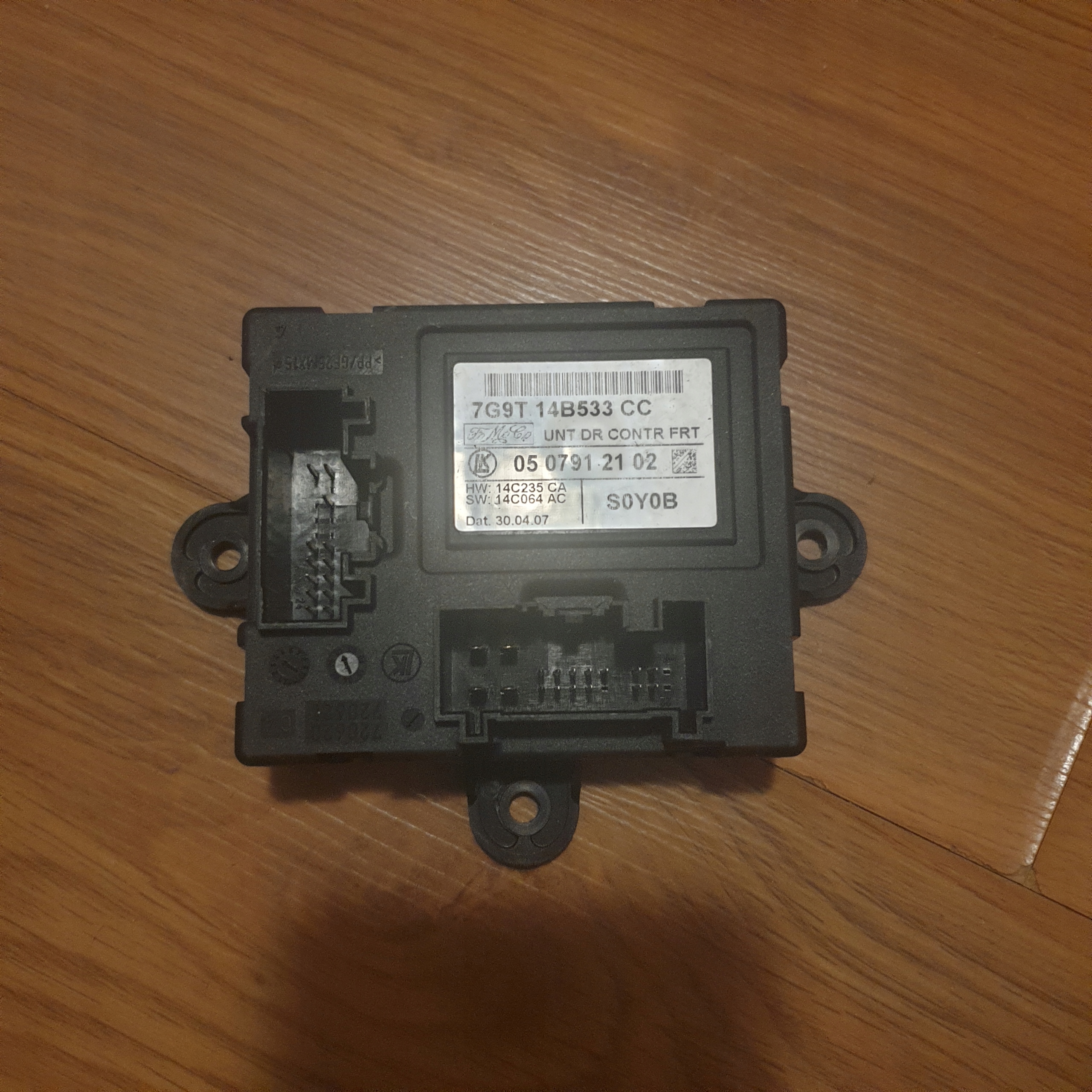 MODUŁ DRZWI LEWY PRZÓD FORD MONDEO MK4 2.0 16V 7G9T14B533CC