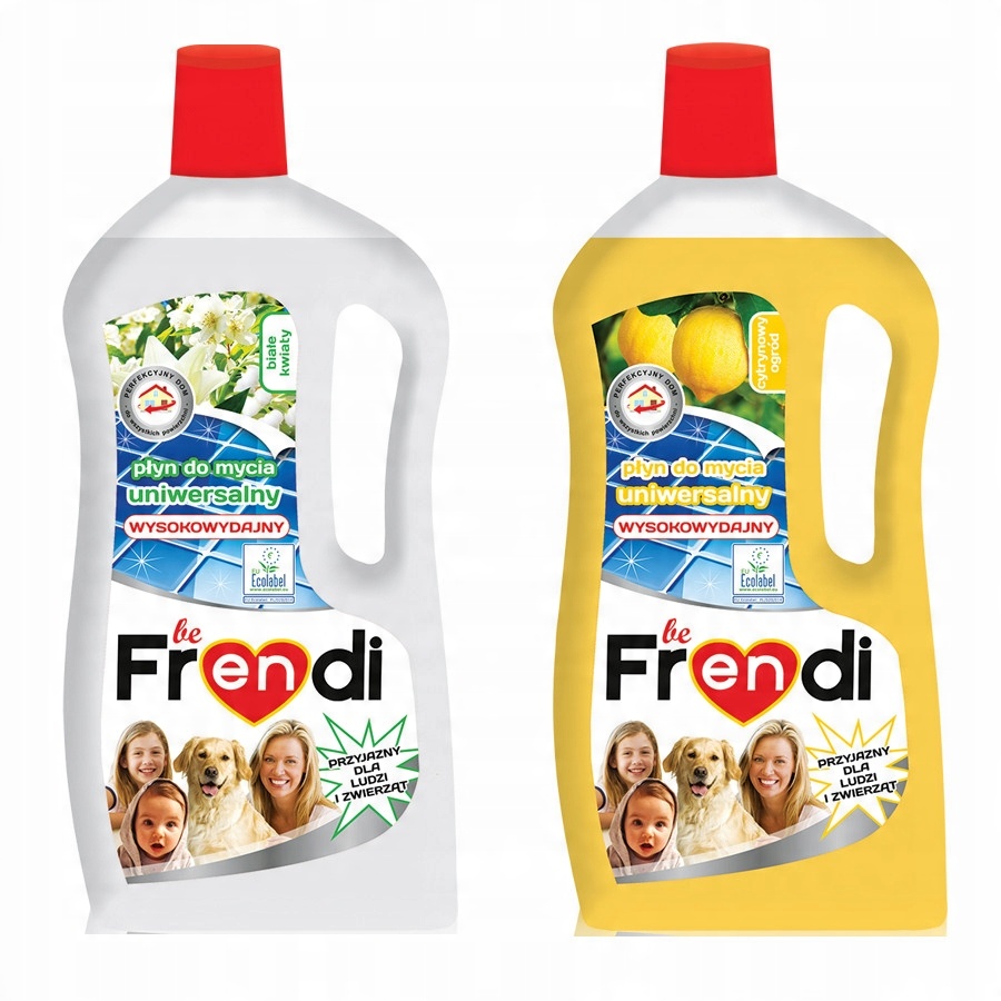 

BeFrendi Płyn do podłóg Kwiaty + Cytryna 2 x 1L