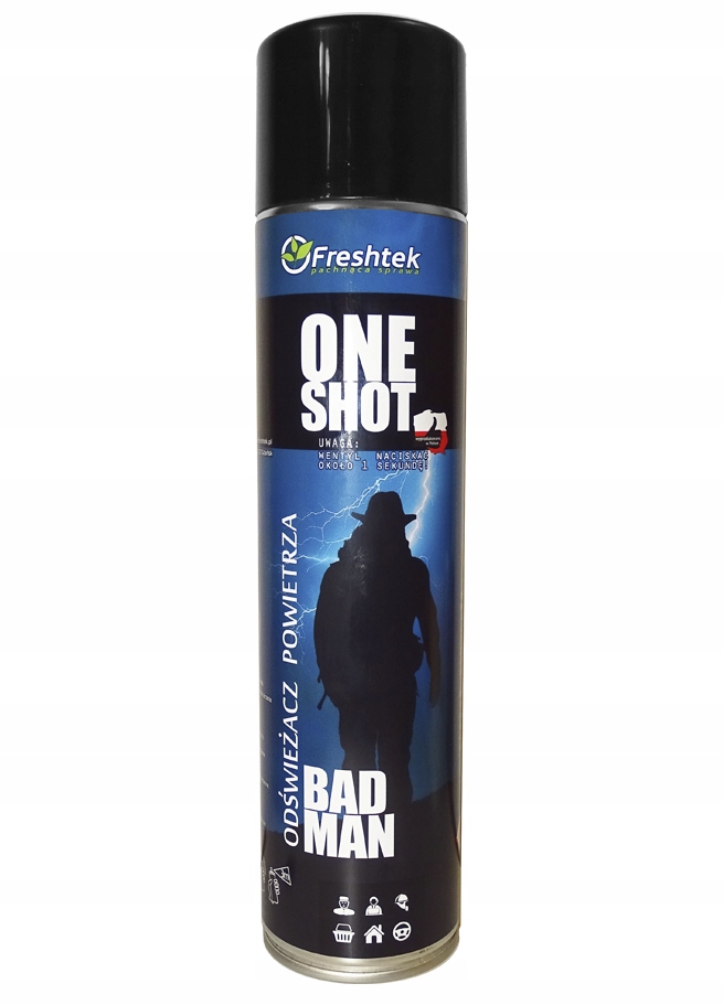 

Freshtek Odświeżacz powietrza One Shot Bad Man
