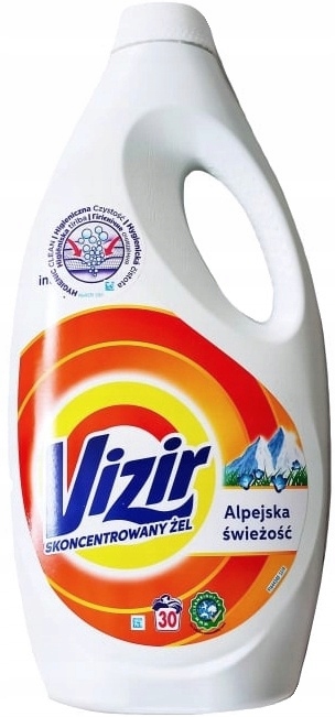 

Vizir Alpejska Świeżość żel do białego 1,65l 30 pr