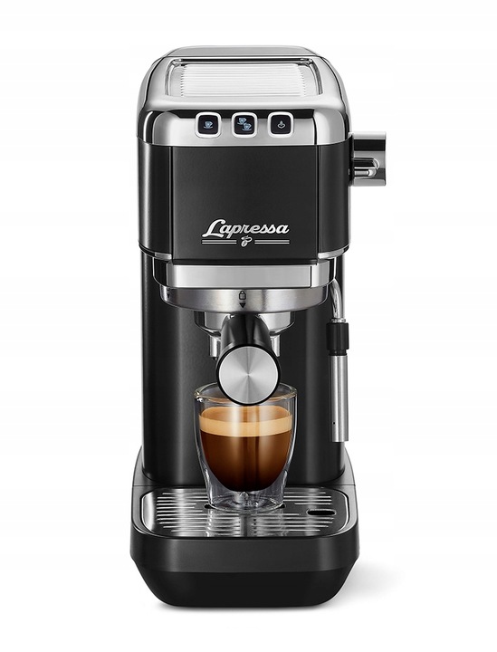 Tchibo LaPressa Pákový Kávovar Tlakový Kolba Čierny