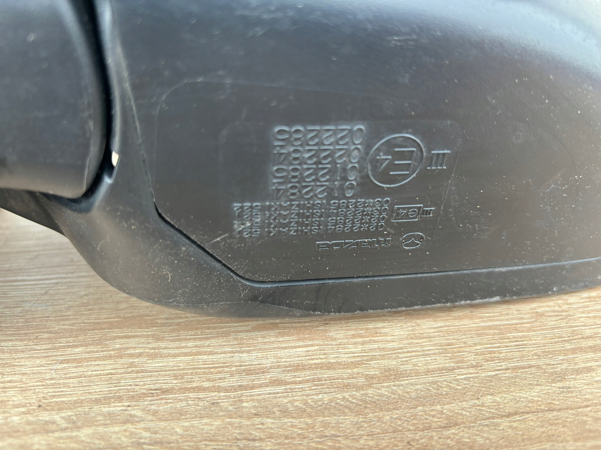 MAZDA 5 V 2005-2010 ROK left mirror 8PIN E4012284 K75/044
