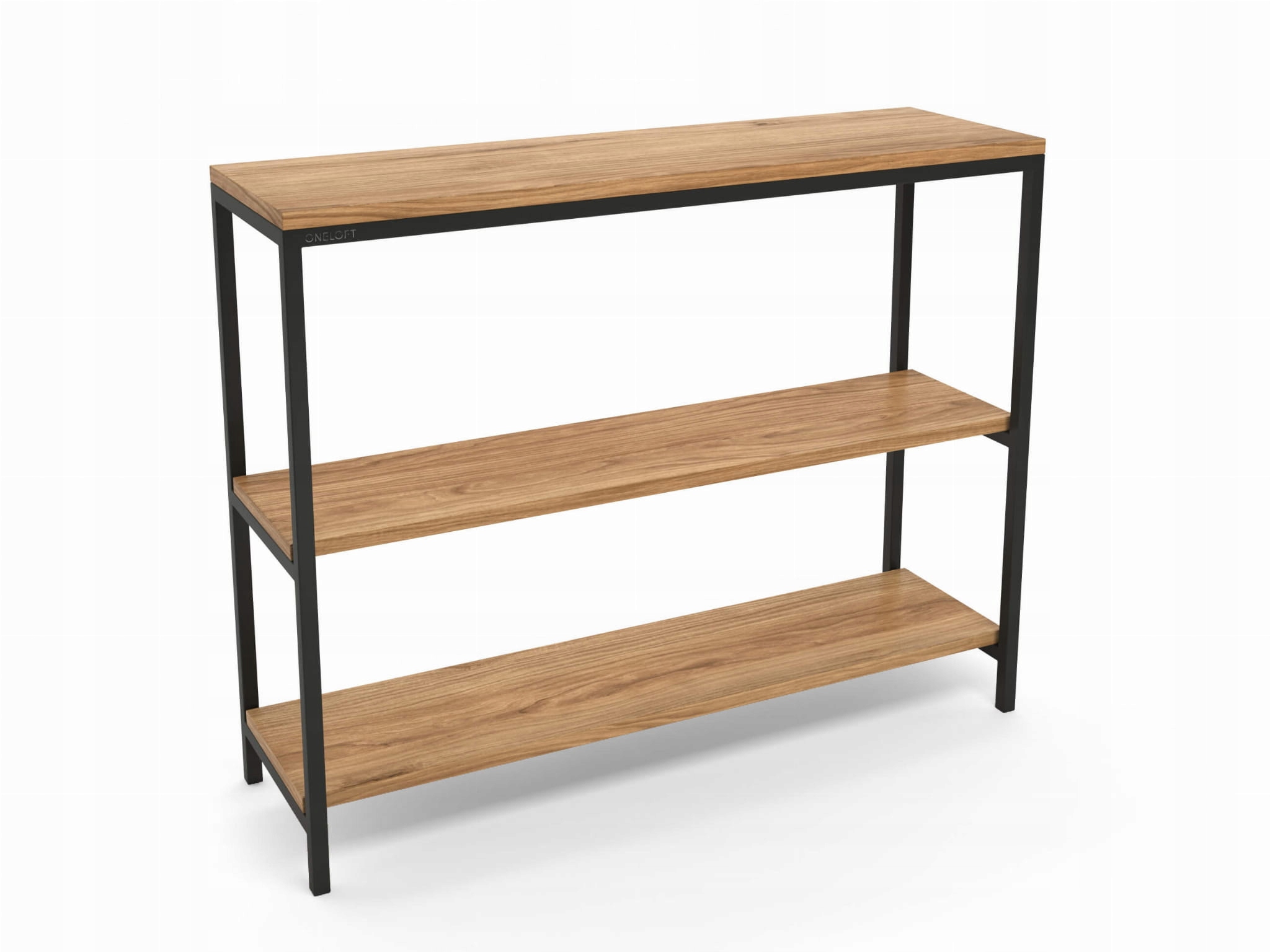 Konsola industrialna z półkami loft Trade