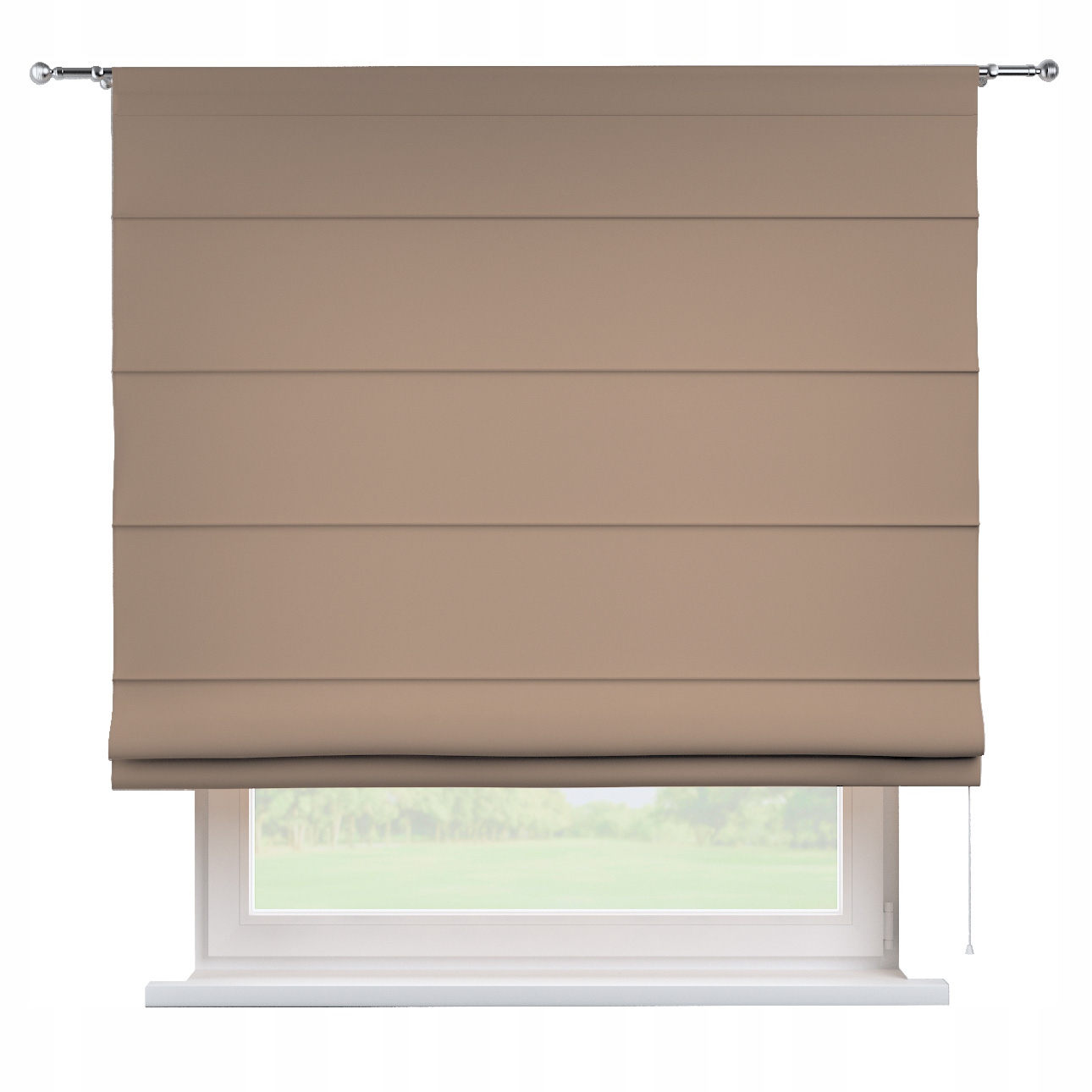 Hotová římská roleta Torino 180 x 180 cm béžová