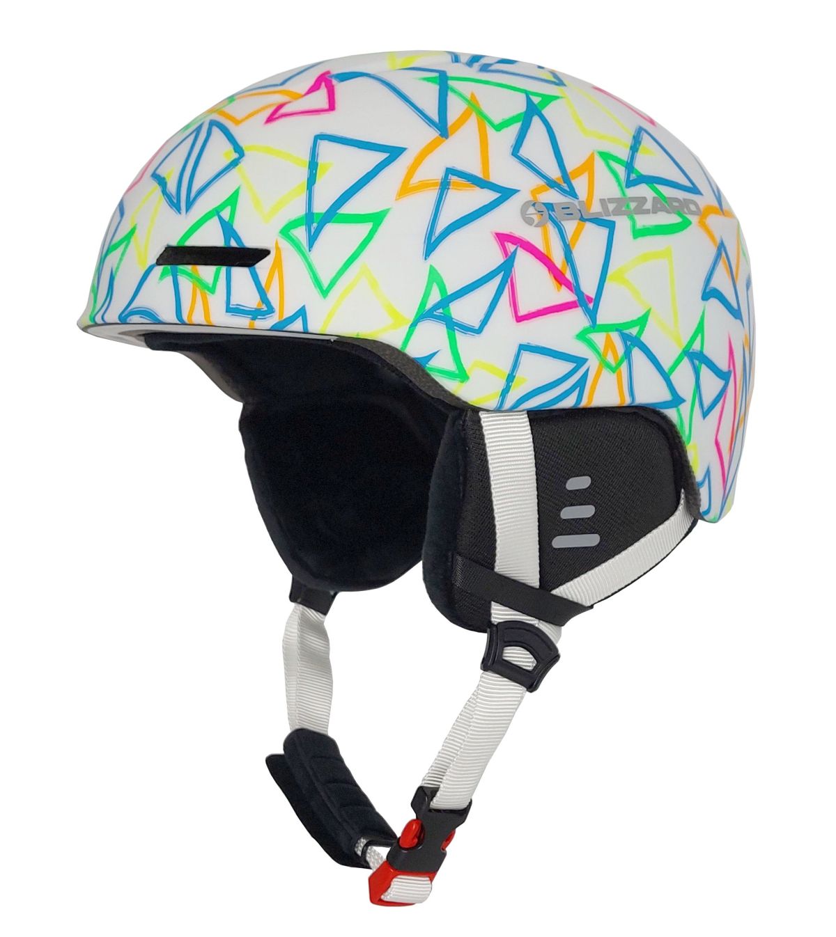 Dětská lyžařská přilba Blizzard Flash Junior Ski 25414001 bílá 52-56 cm