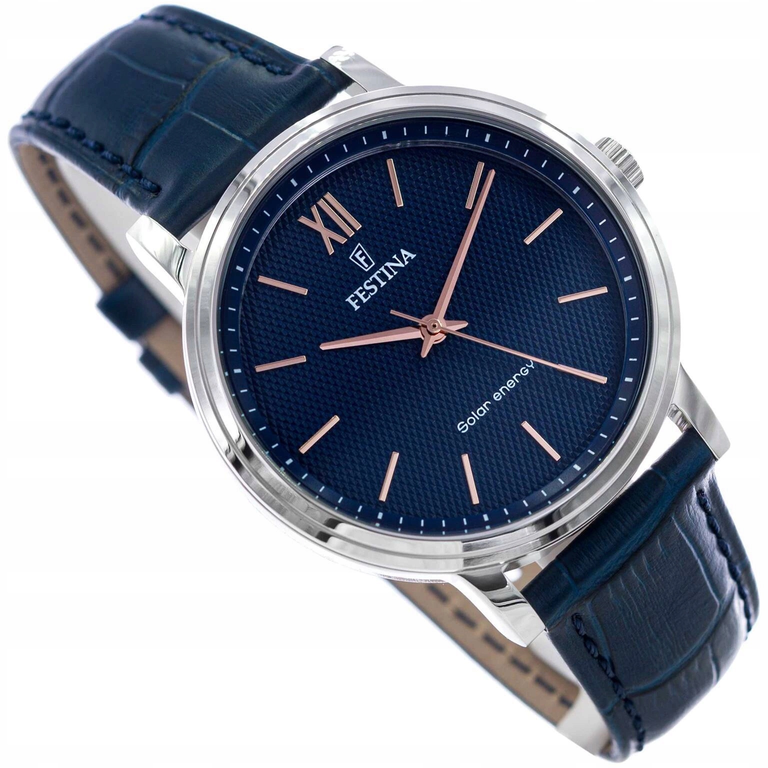 Pánské Solární Hodinky Festina F20660/4 Na Řemínku