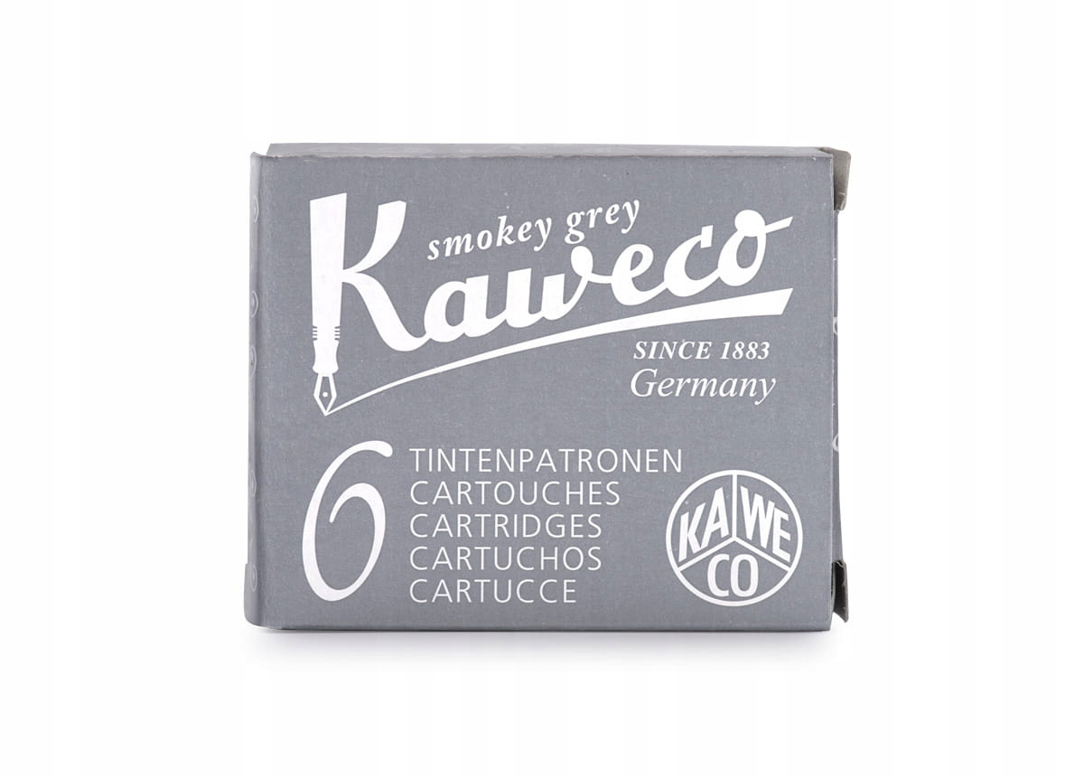 

Naboje Kaweco Smokey Grey 6szt.