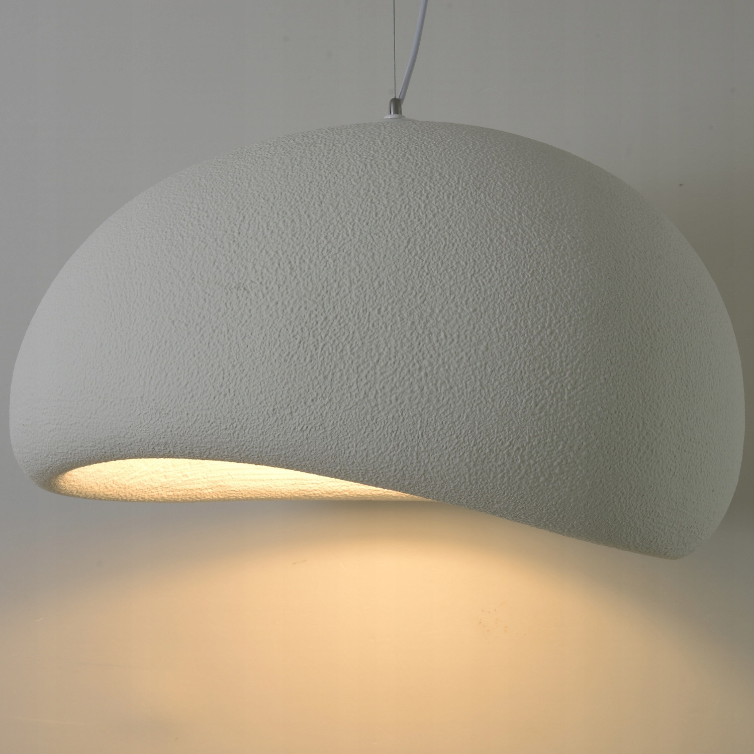 Závesná lampa luster Stropné Svietidlo sivá 40 cm moderná do obývacej izby spálne loft