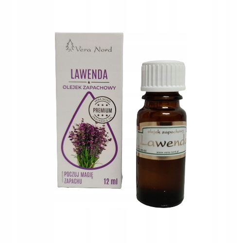 

Naturalny Olejek Zapachowy Lawenda 12ML