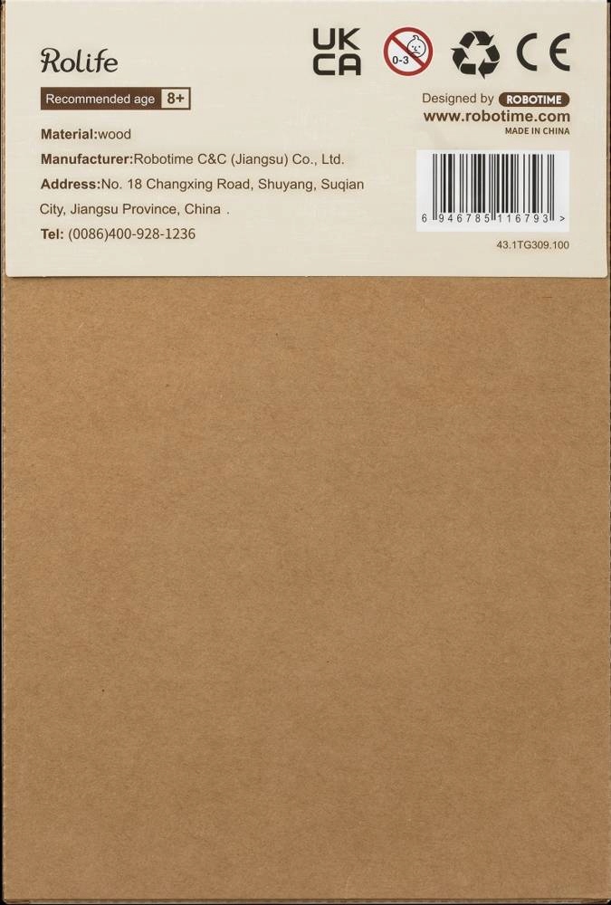 ROBOTIME Drewniany Model Puzzle 3D Saksofon Kod producenta TG309