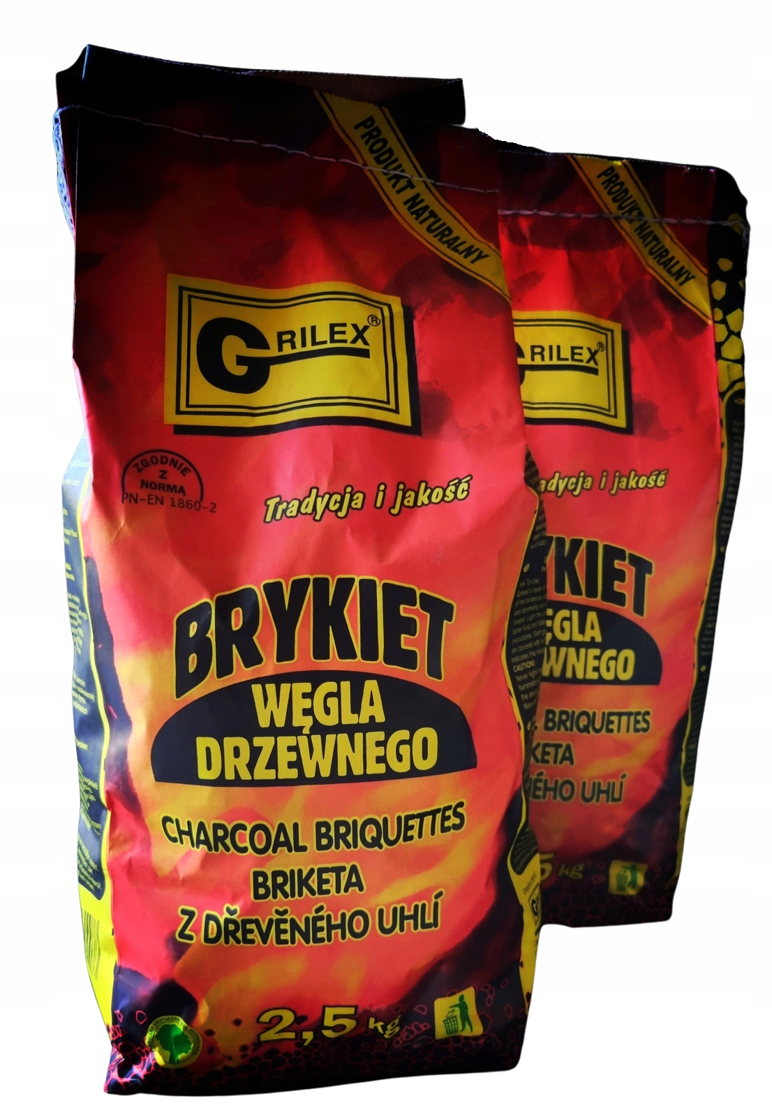 

ekologiczny brykiet z węgla drzewnego 5 kg grill