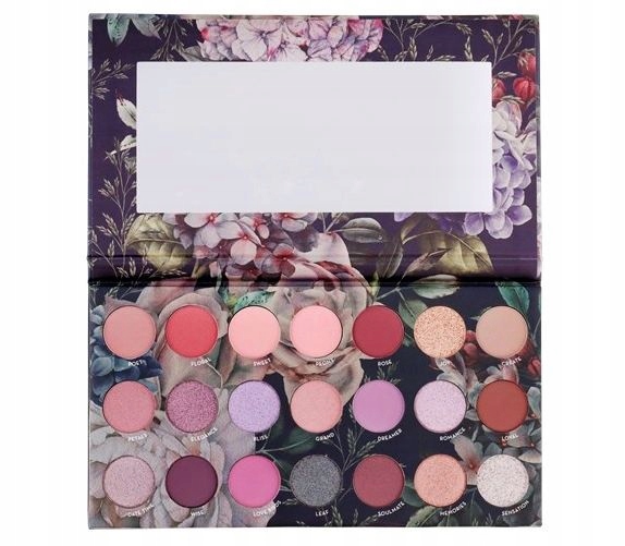 Paleta 21 cieni do powiek na mokro i sucho Max Flo