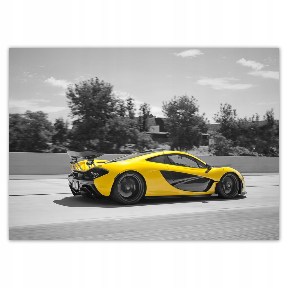 

Naklejki 70x50 Yellow McLaren P1