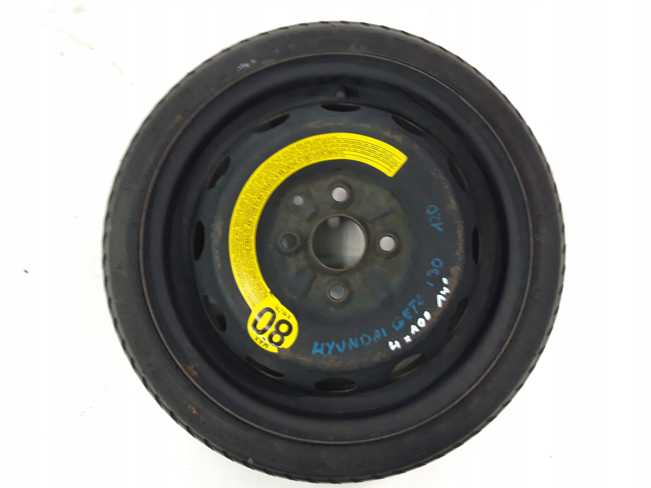 Hyundai Getz koło dojazdowe 14'' 4x100