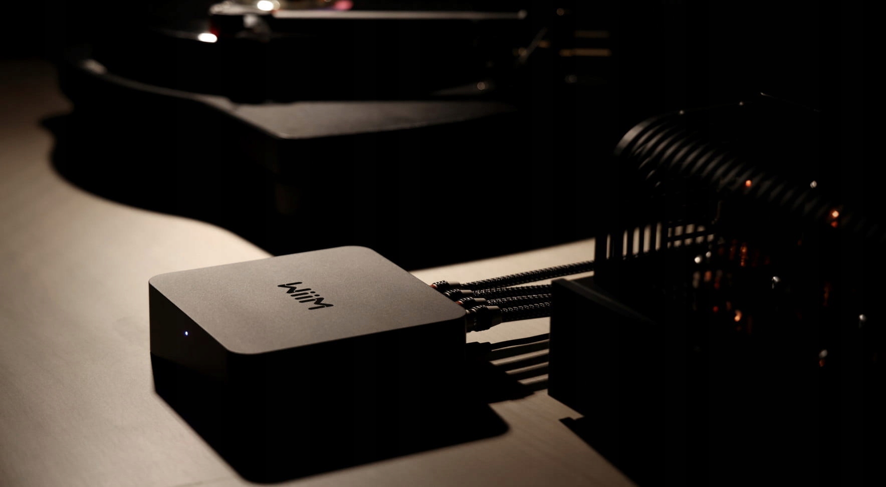 WIIM PRO PLUS BT 5.1 SPOTIFY TIDAL ODTWARZACZ STREAMER SIECIOWY + PILOT Głębokość produktu 14 cm