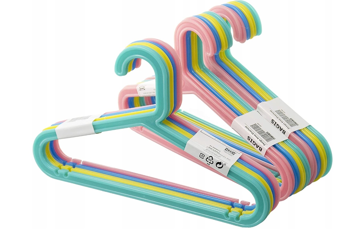 

Ikea Bagis Wieszak Na Ubrania Dziecięcy 24 Szt.