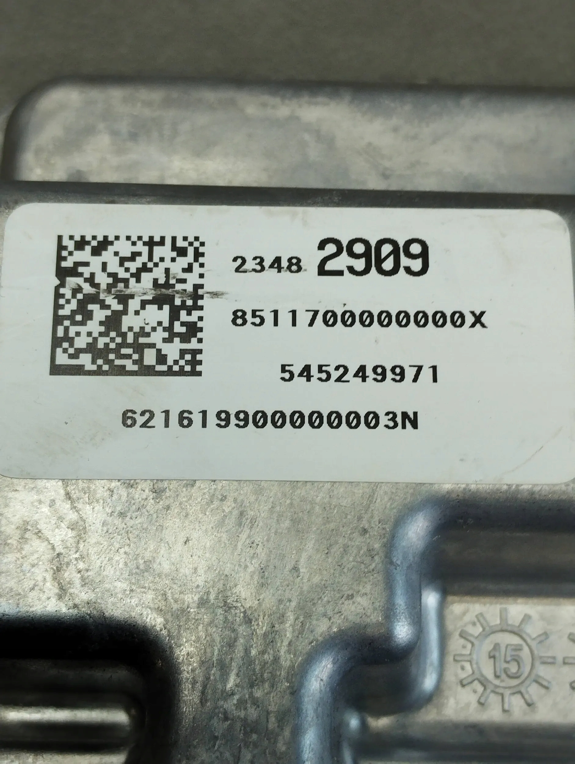 Opel Astra K 1.6 CDTI Module POMPY Carburant 23482909