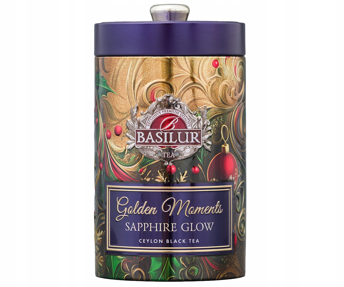 Levně Černý čaj se skořicí Basilur Golden Moment Sapphire Glow 100 g