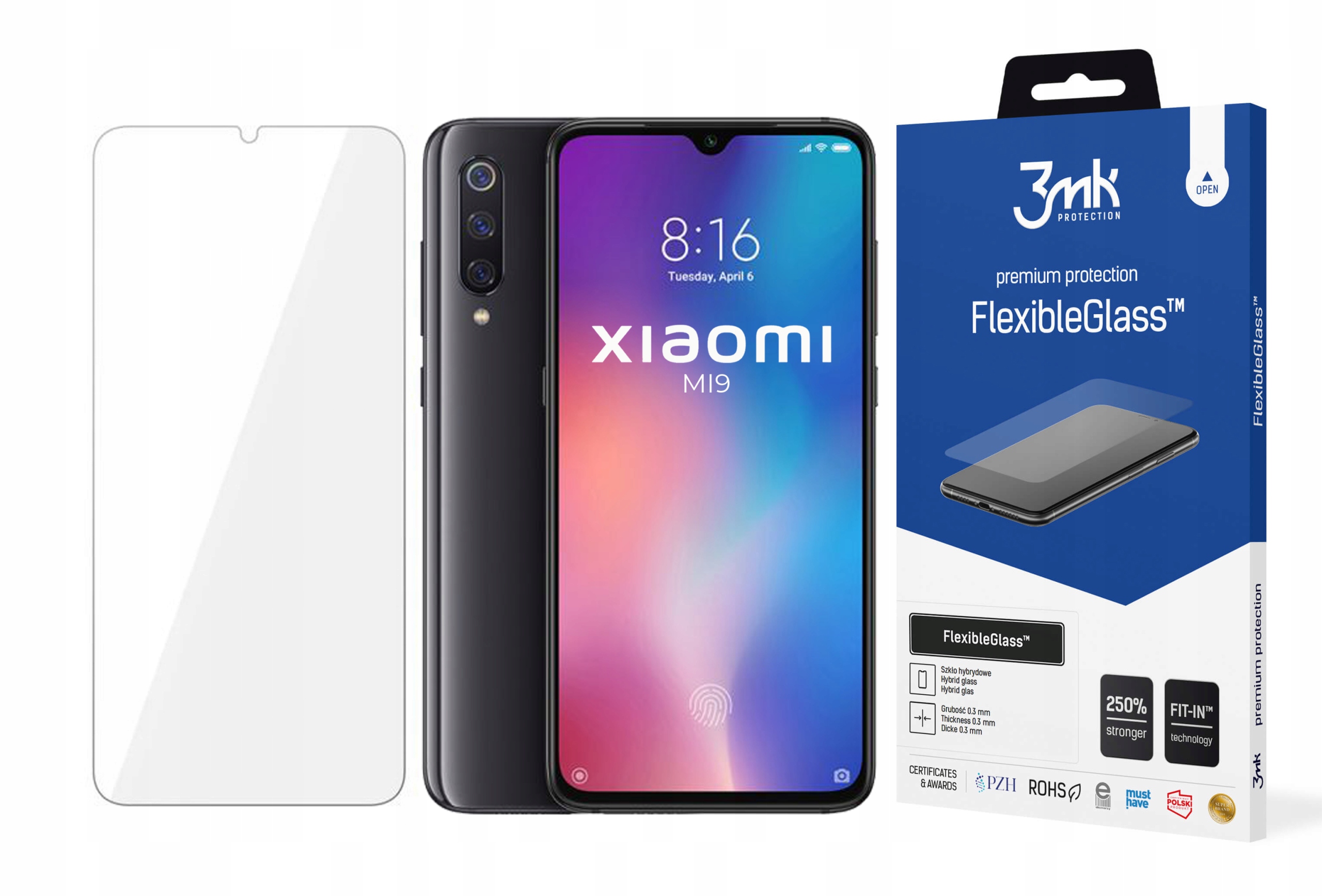 

3mk Szkło FlexibleGlass do Xiaomi Mi9