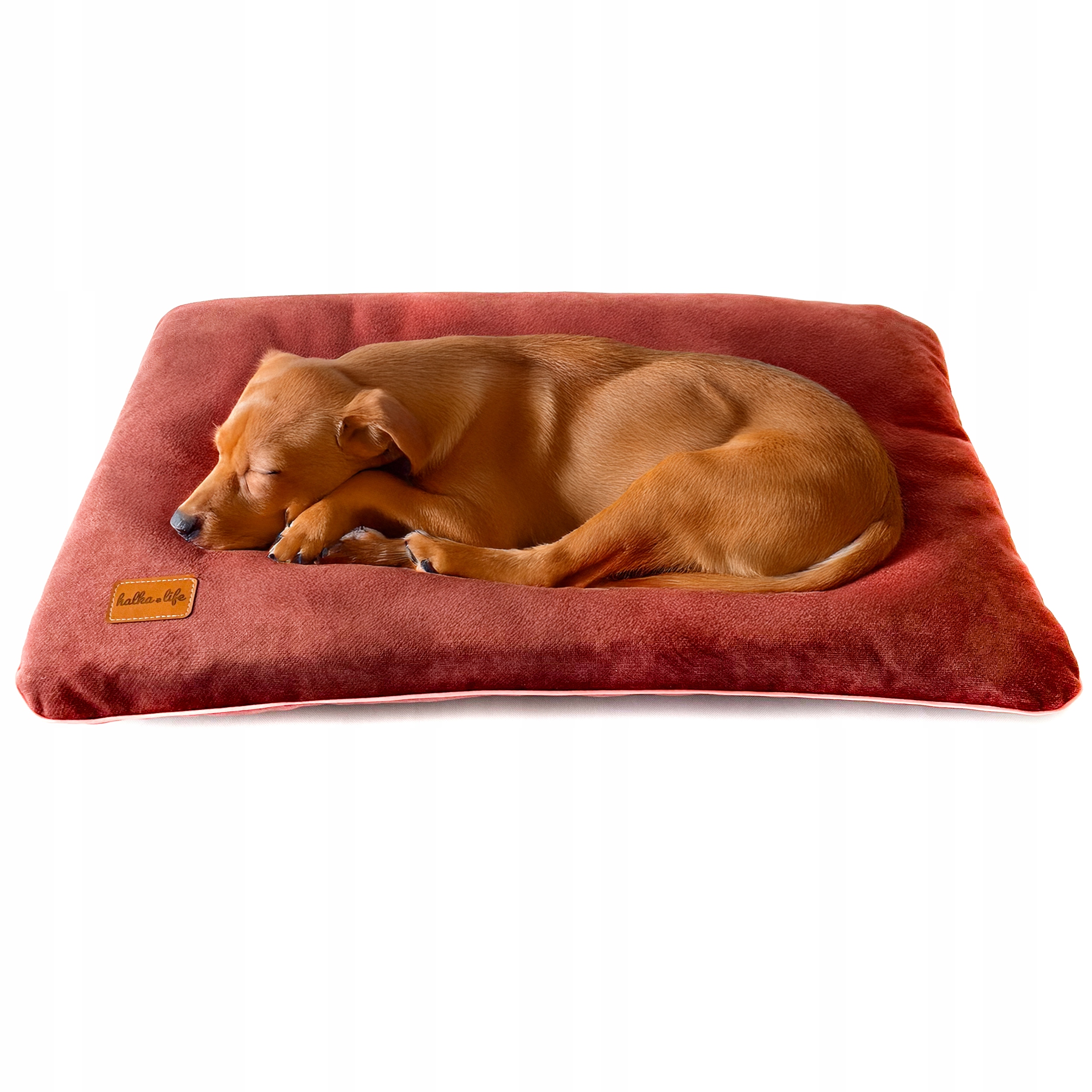 Pelíšek pro psa 100 x 70 cm, odolný polštář pro psa Starorůžová, L