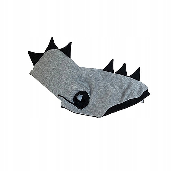 Levně Obleček pro psa Pchełka-mikina T-rex Popel vel. XXL