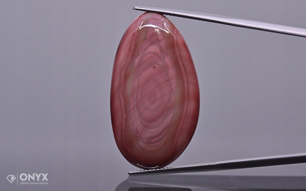 Jaspis Imperial nízký kabošon nepravidelný 34,5x19,5 mm