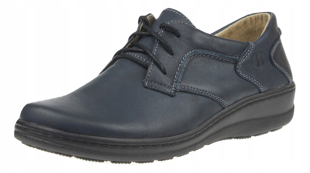 Dámské polobotky Helios Polské kůže, modré, velikost 39