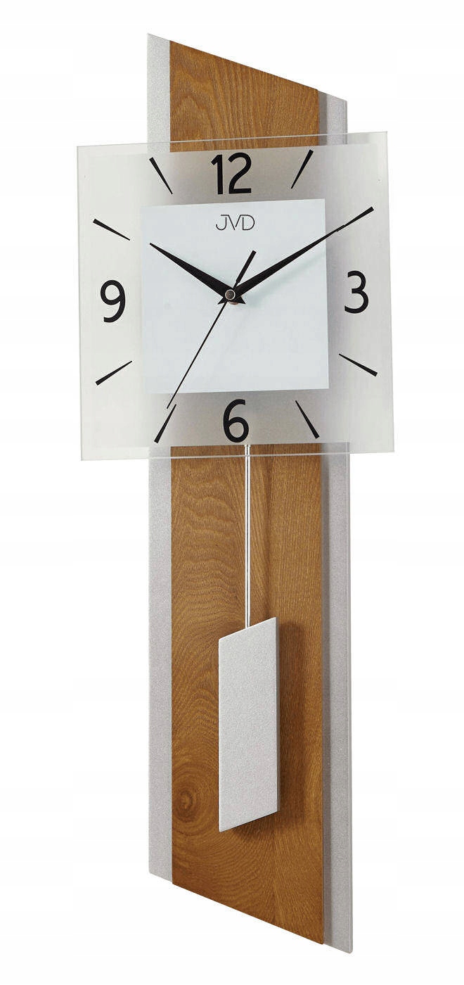 Tiché Drevené Nástenné Hodiny S Kyvadlom NS19052.1