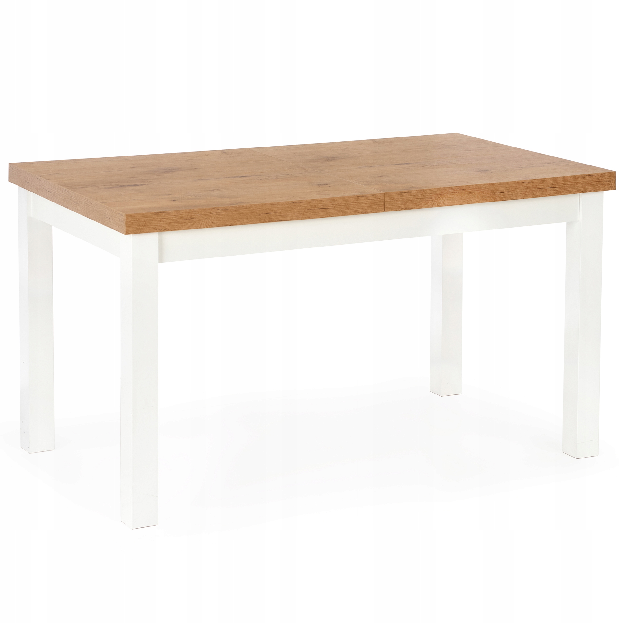 Prostokątny Stół Rozkładany TIAGO 140/220 x 80 x 76 Dąb Lancelot