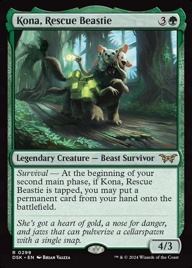 [mtg] Kona, Rescue Beastie (dsk)