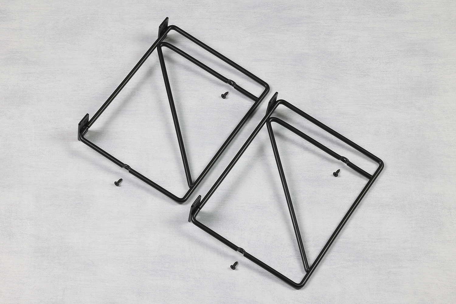 2 x PÓŁKA WISZĄCA ŚCIENNA DĄB SONOMA 70CM PLUS DWA WSPORNIKI CZARNE LOFT Szerokość mebla 70 cm