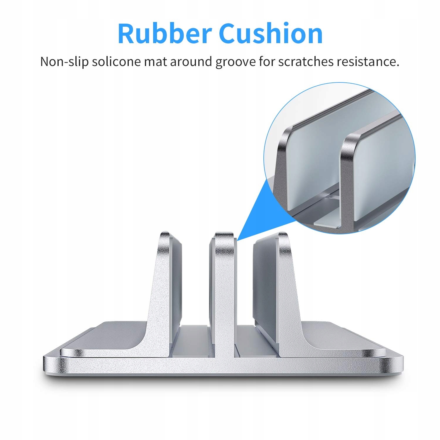 SODI ALUMINIOWY STOJAK PIONOWY NA LAPTOPA MACBOOK IPAD IPHONE — miniatura 12