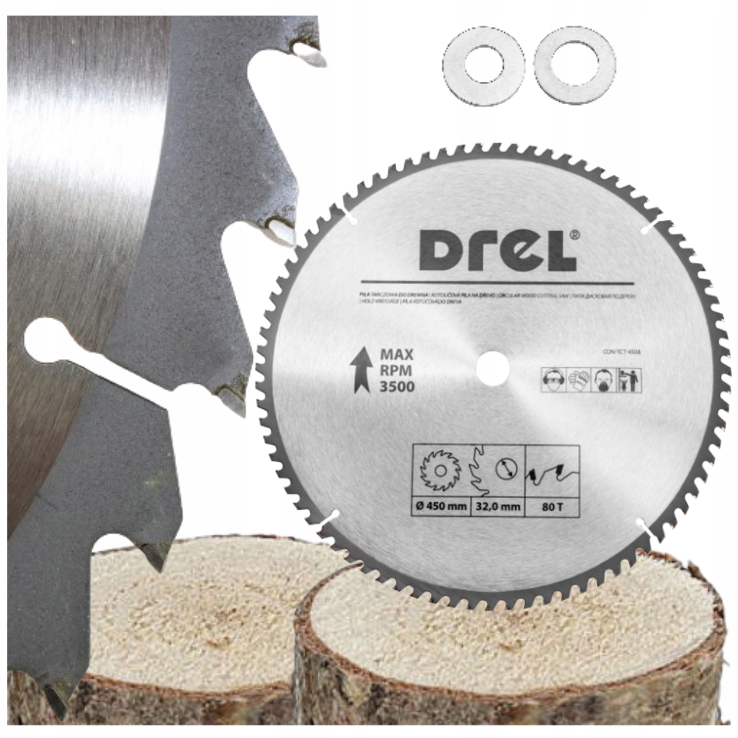 Kotoučová Pila Na Řezání Dřeva Widiová 450x32 mm Widia 80 Zubů Widiová