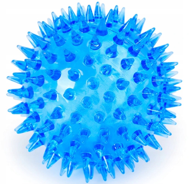 

Piłka Zabawka Masuje Zęby Świeci Piszczy 5,5CM