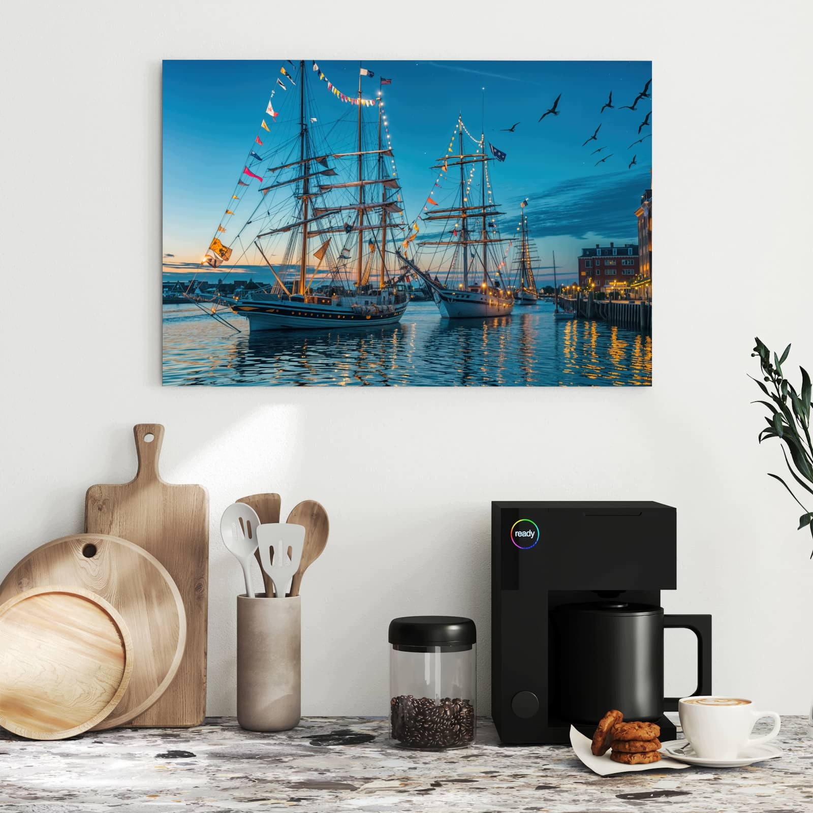 Magnetická tabule Statki Port 60 × 40 cm