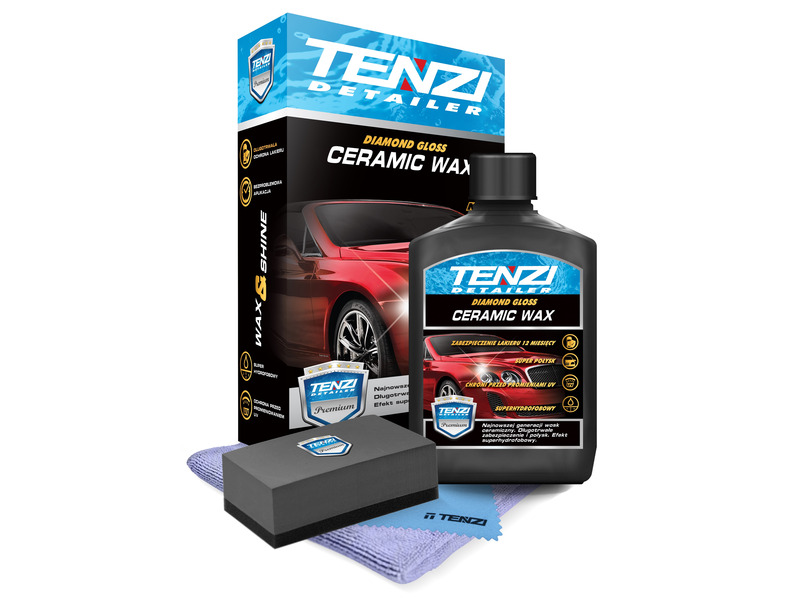 Wosk samochodowy Tenzi Ceramic Wax 300 ml (3 elementy)