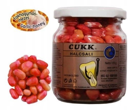 Kukurydza Cukk Sucha Słoik 220ML Czosnek Miód