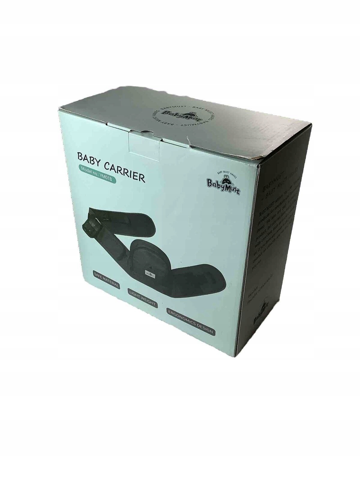 BABYMUST NOSIDEŁKO DLA DZIECKA PAS BIODROWY BABY CARRIER YM018 Marka inna